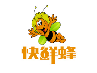 朱兵的快鲜蜂logo设计