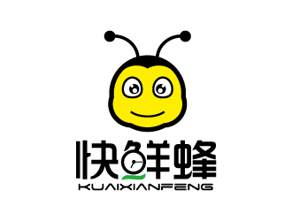 张俊的快鲜蜂logo设计
