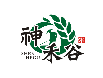 姜彦海的神禾谷食品商标设计logo设计