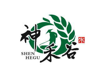 姜彦海的神禾谷食品商标设计logo设计