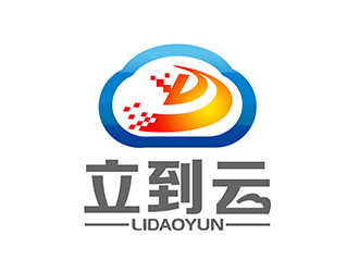 潘乐的立到云logo设计