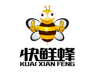 潘乐的快鲜蜂logo设计
