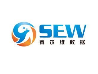 向正军的深圳市赛尔维数据有限公司logo设计