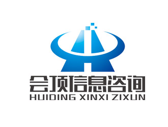赵鹏的深圳市会顶信息咨询有限公司logo设计