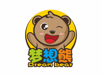 何嘉健的梦想熊logo设计