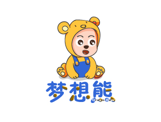 吴茜的梦想熊logo设计