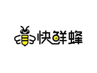 吴茜的快鲜蜂logo设计