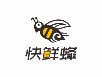 林思源的快鲜蜂logo设计