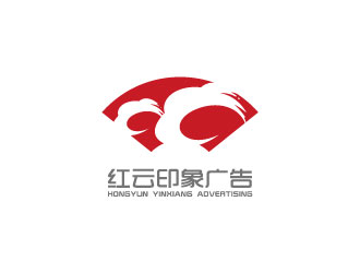 张晓明的沙河市红云印象广告logo设计
