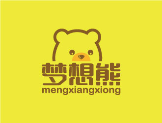 张晓明的梦想熊logo设计