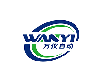 潘乐的万仪自动化logo设计