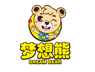 向正军的梦想熊logo设计