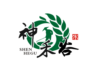 姜彦海的神禾谷食品商标设计logo设计