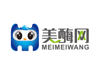 黄安悦的美酶网logo设计