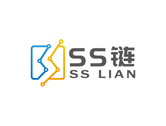 周金进的SS链物流平台标志设计logo设计
