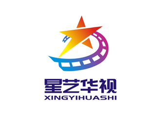 谭家强的星艺华视logo设计