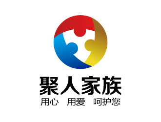 张俊的聚人家族logo设计