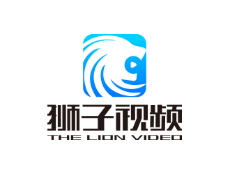 孙金泽的狮子视频logo设计