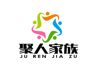 朱兵的聚人家族logo设计