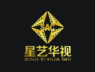 李泉辉的星艺华视logo设计