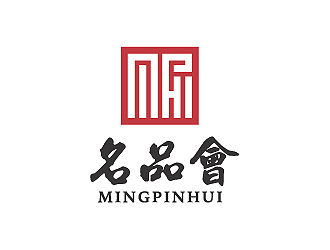 彭波的名品会（天津）电子商务有限公司标志logo设计