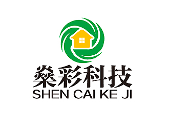 秦晓东的燊彩科技logo设计