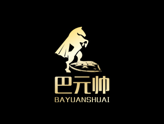 黄安悦的巴元帅网络商标设计logo设计