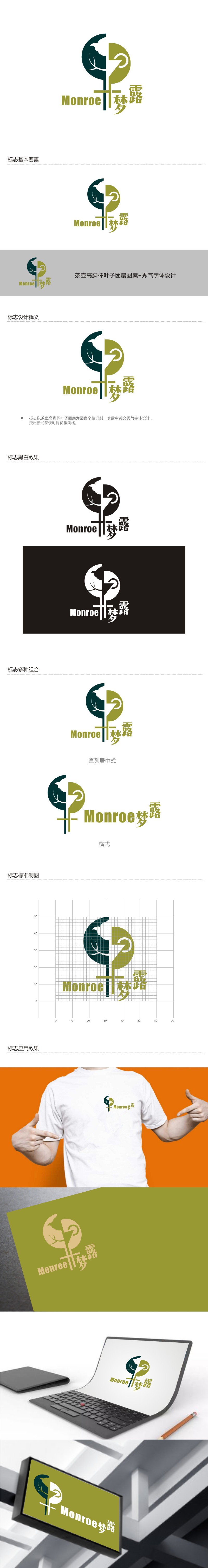 姜彦海的梦露logo设计