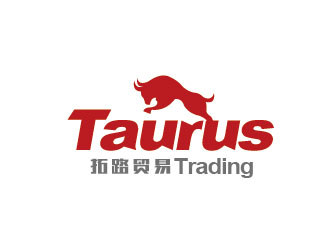 李贺的Taurus Trading 拓路贸易商标设计logo设计