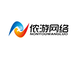 张俊的侬游网络游戏公司标志logo设计