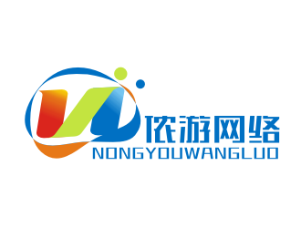 李杰的侬游网络游戏公司标志logo设计