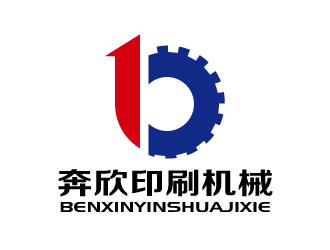 张俊的上海奔欣印刷机械有限公司logo设计