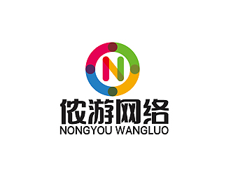秦晓东的侬游网络游戏公司标志logo设计