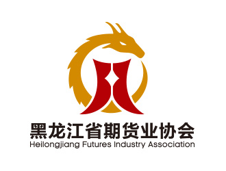 向正军的黑龙江省期货业协会logo设计