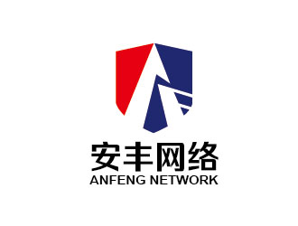 李贺的甘肃安丰网络科技有限公司logo设计