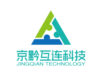 张俊的贵州省京黔互连科技有限公司logo设计