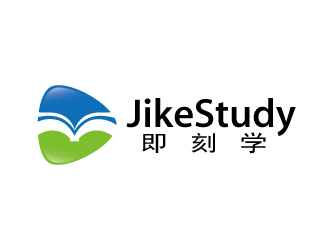 张俊的即刻学JikeStudy在线英语培训机构logo设计logo设计