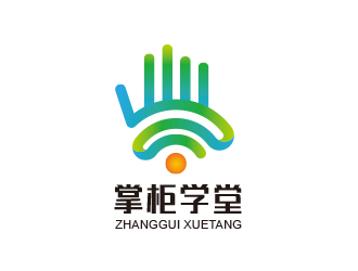 黄安悦的掌柜学堂logo设计