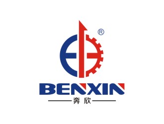 李泉辉的上海奔欣印刷机械有限公司logo设计