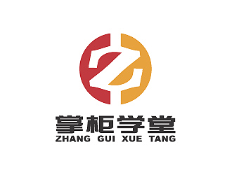 彭波的掌柜学堂logo设计