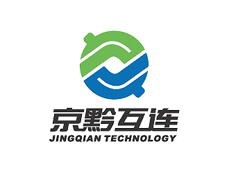 彭波的贵州省京黔互连科技有限公司logo设计
