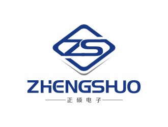李泉辉的洛阳正硕电子科技有限公司logo设计