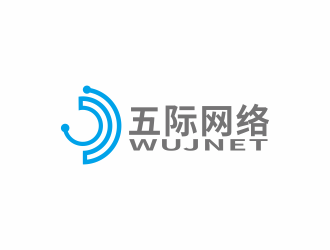汤儒娟的五际网络（wujnet）logo设计