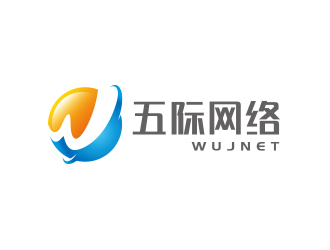 黄安悦的五际网络（wujnet）logo设计