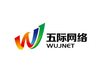 李贺的五际网络（wujnet）logo设计