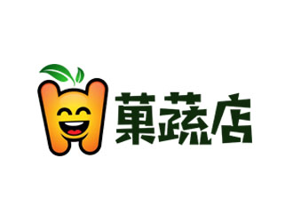 郭庆忠的H菓蔬店logo设计