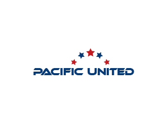 高明奇的Pacific United英文国际贸易logologo设计