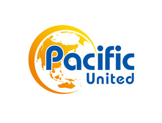 赵鹏的Pacific United英文国际贸易logologo设计