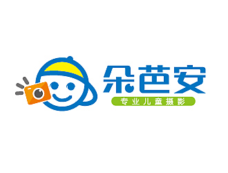 赵军的朵芭安儿童摄影商标设计logo设计