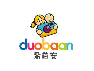 郭庆忠的朵芭安儿童摄影商标设计logo设计